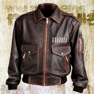 Кожаная куртка Pretender Top Gun Vintage 1 (И-16)